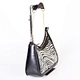 black studded shoulder bag